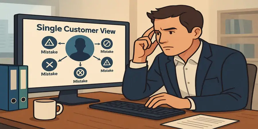 Single Customer View Mistakes - SCV Single Customer View Mistakes - SCV