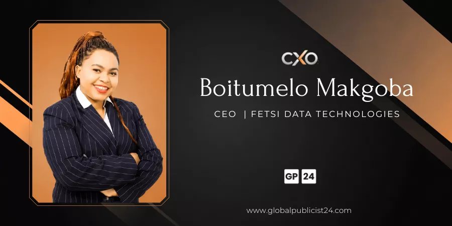 Boitumelo Makgoba, CEO of FETSI Data Technologies Boitumelo Makgoba, CEO of FETSI Data Technologies