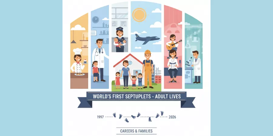 McCaughey septuplets today McCaughey septuplets today