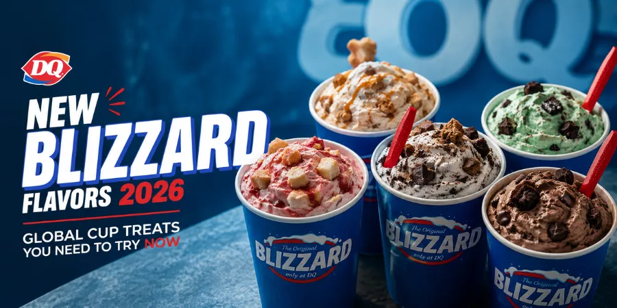 New Dairy Queen Blizzard Flavors 2026 New Dairy Queen Blizzard Flavors 2026
