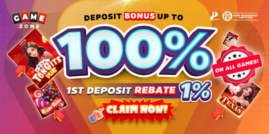 GameZone Deposit Bonus