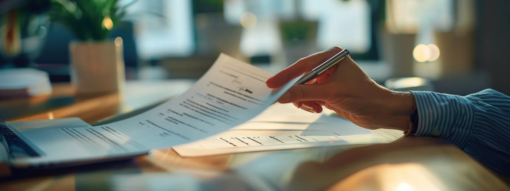 A hand holding a pen, writing on paper, illustrating tips for clear communication of requirements and expectations.