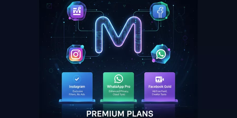 premium subscription Instagram Facebook WhatsApp