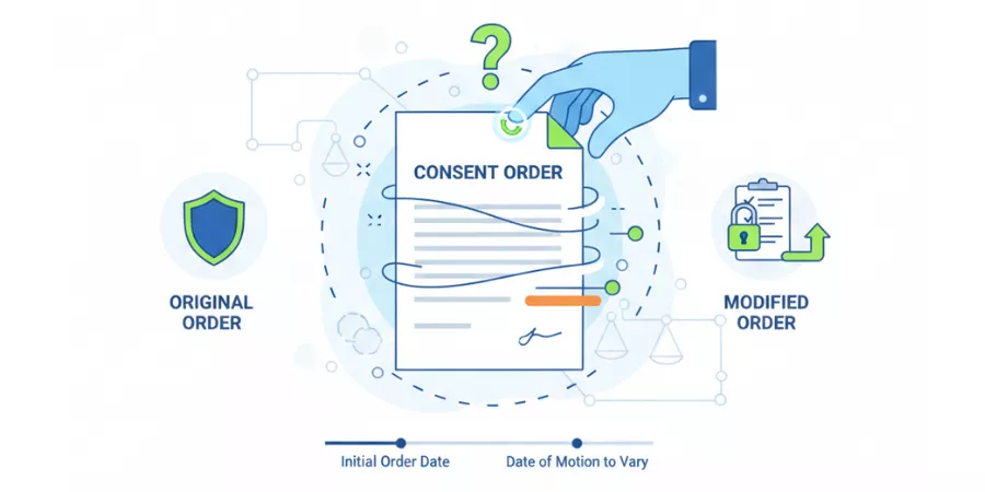 change a consent order