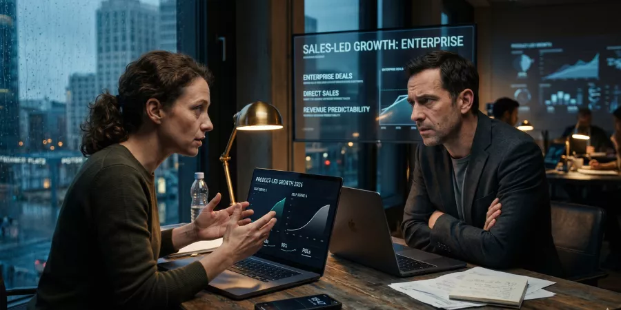 product-led growth vs sales-led growth