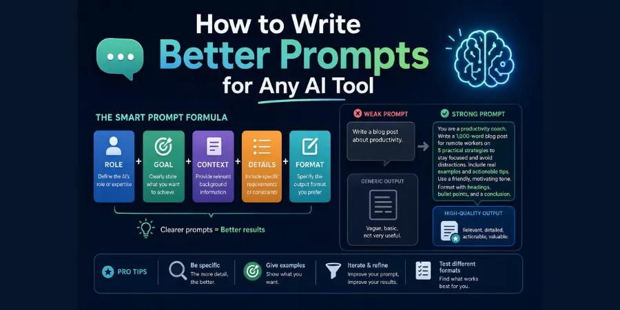 How to write better prompts